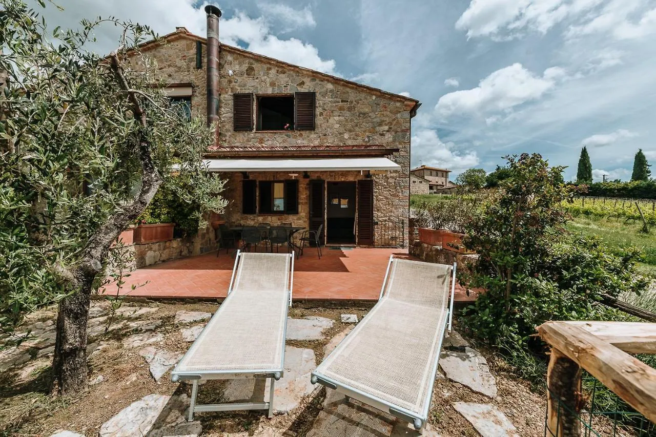 Villa Di Sotto Castelnuovo Berardenga Farmház